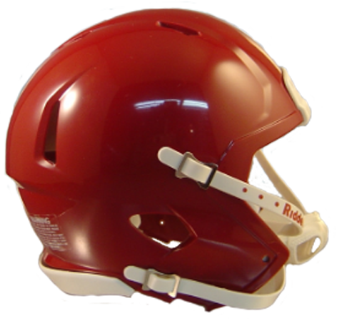 Mini Speed Football Helmet SHELL Cardinal
