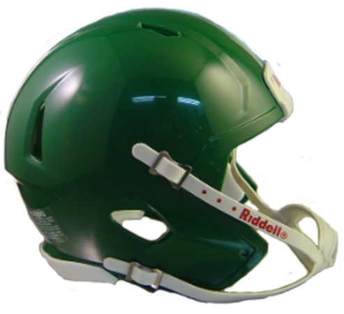 Mini Speed Football Helmet SHELL Kelly Green