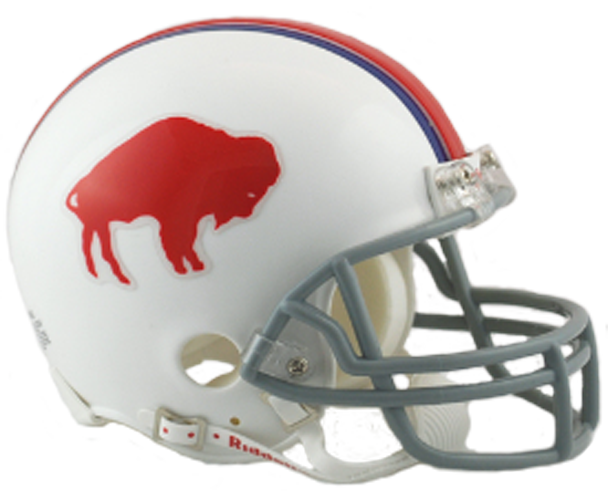 Buffalo Bills 1965 to 1973 Mini Throwback
