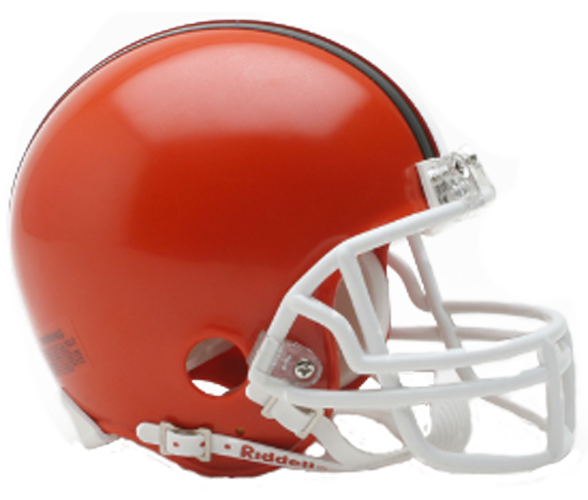 Cleveland Browns 1975 to 2005 Mini Throwback