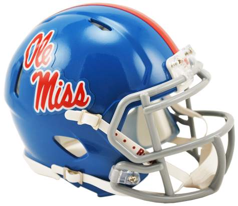 Mississippi (Ole Miss) Rebels NCAA Mini Speed Powder Blue